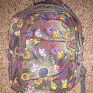 Owl design backpack